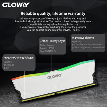 Gaming Memory Gloway DDR4