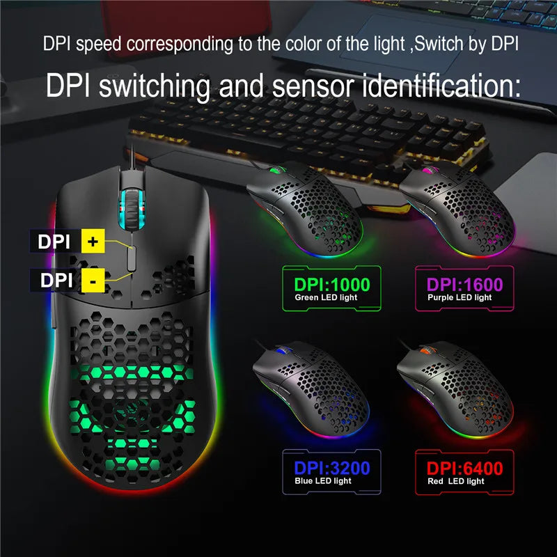 HXSJ GAMING MOUSE