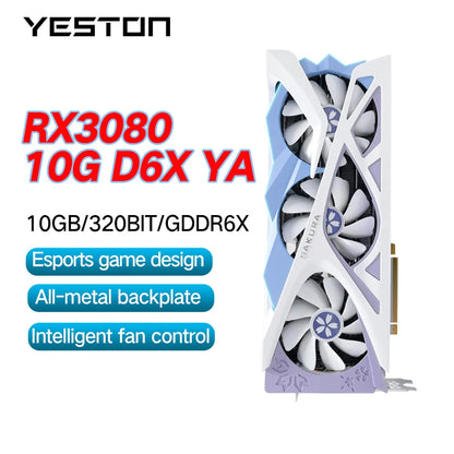 YESTON RTX3080 10GB D6X YA - GRAPHICS CARD