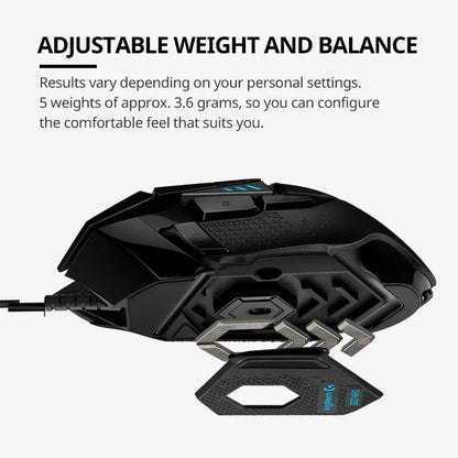 LOGITECH G502HERO GAMING MOUSE