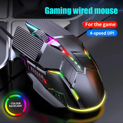 MOUSE GAMING RGB BACKLIT