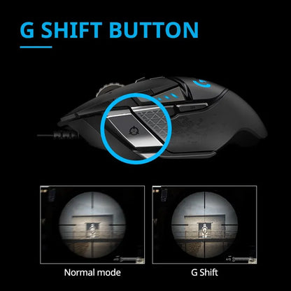 LOGITECH G502HERO GAMING MOUSE