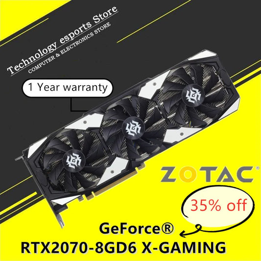 ZOTAC GEFORCE RTX 2070 8GB - GRAPHICS CARD