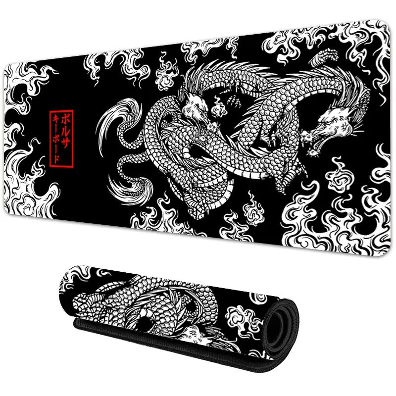 Japanese Dragon Gaming Mousepad