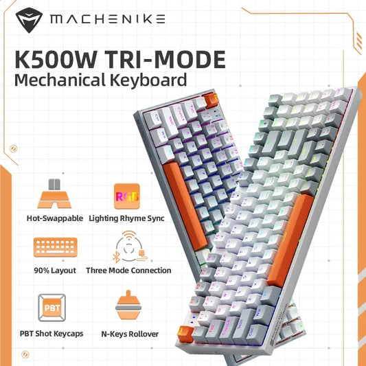 MACHENIKE K500W - MECHANICAL GAMING KEYBOARD