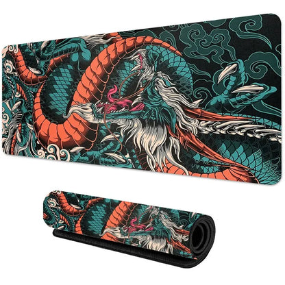 Japanese Dragon Gaming Mousepad