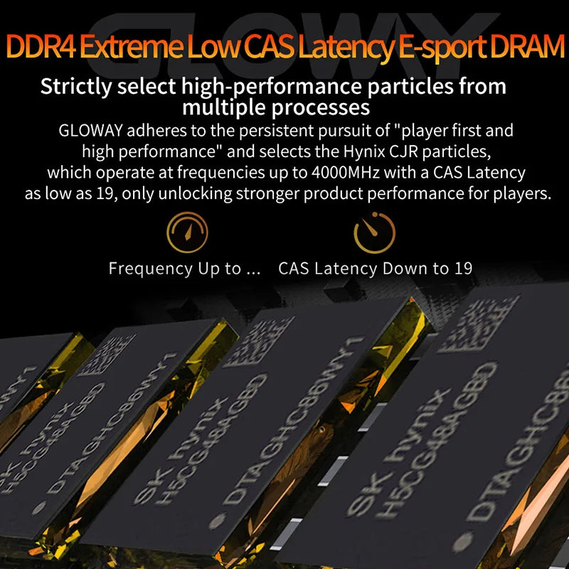 Gaming Memory Gloway DDR4