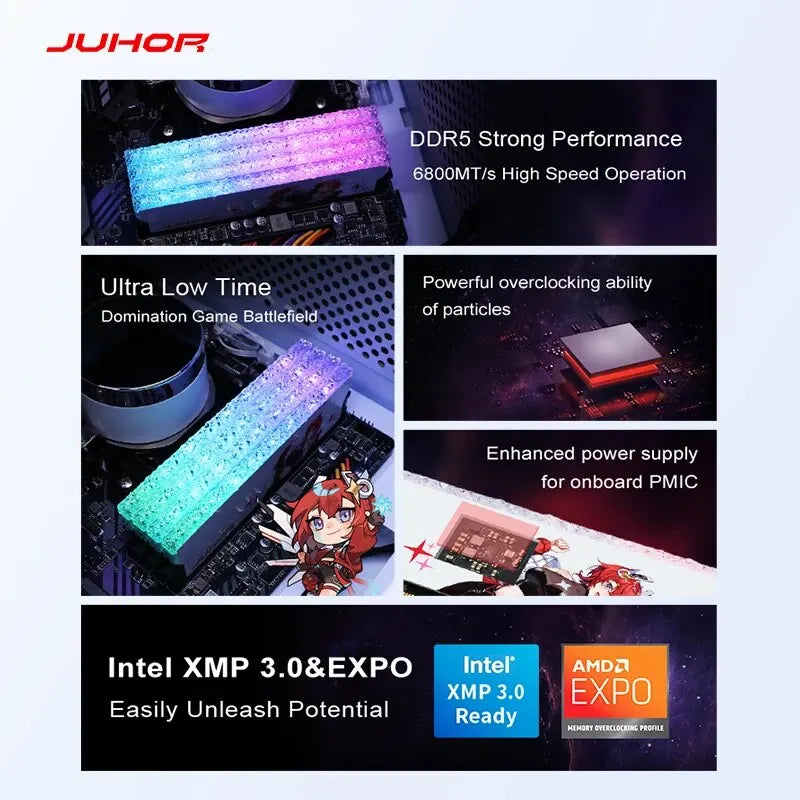 Gaming Memory Juhor DDR5