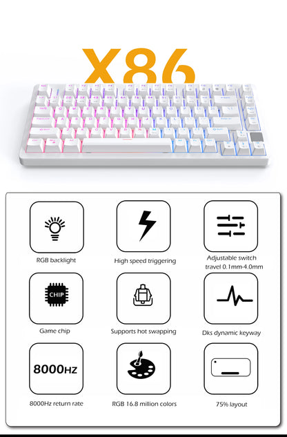 ZUOYA X86 - MECHANICAL GAMING KEYBOARD