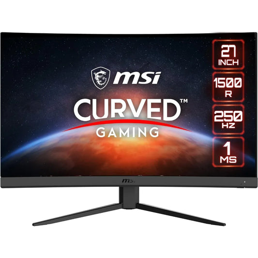 MSI 27" Curved Gaming Monitor, 250Hz, FHD, FreeSync, HDMI