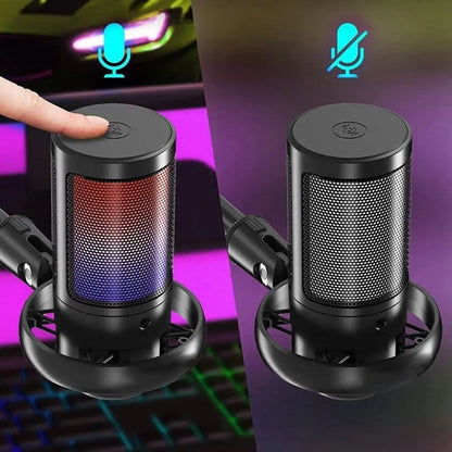 MICROPHONE RGB - GAMING MICROPHONE