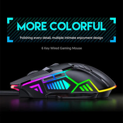 MOUSE GAMING RGB BACKLIT