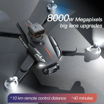 For XiaoMi P11Pro Drone 8K HD Camera FoldableGPS Professional HD Aerial Photography GPS Four-way Intelligent Obstacle Avoidance