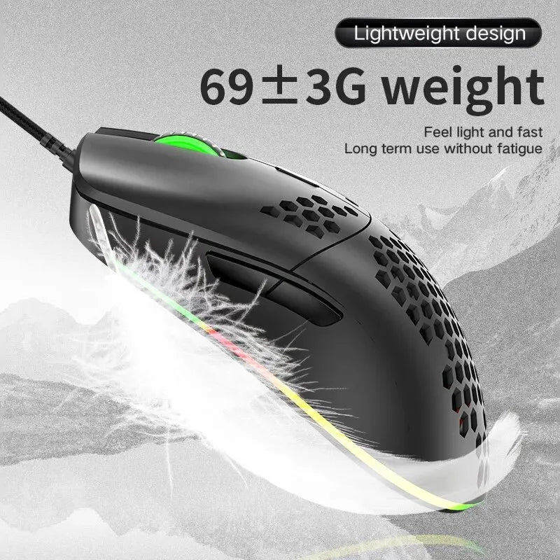 M1 WIRED LIGHTWEIGHT GAMING MOUSE