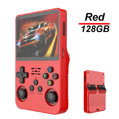 Handheld Game Console R36S, 128G Classic Games, Portable Console