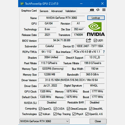 GDDR6X RTX 3060 3060Ti RTX 3070 RTX 3080 - NEW GRAPHICS CARD