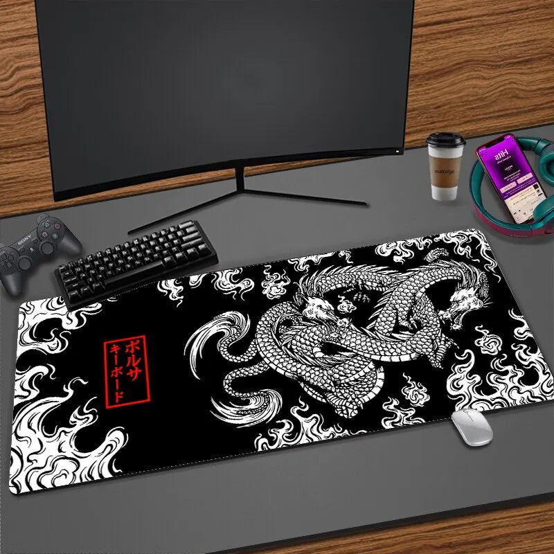 Japanese Dragon Gaming Mousepad