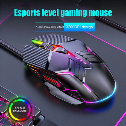 MOUSE GAMING RGB BACKLIT