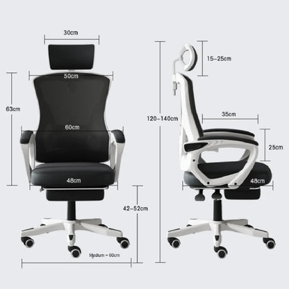 K-Star Reclining Lift Swivel Chair – Ergonomic Comfort for Home/Office