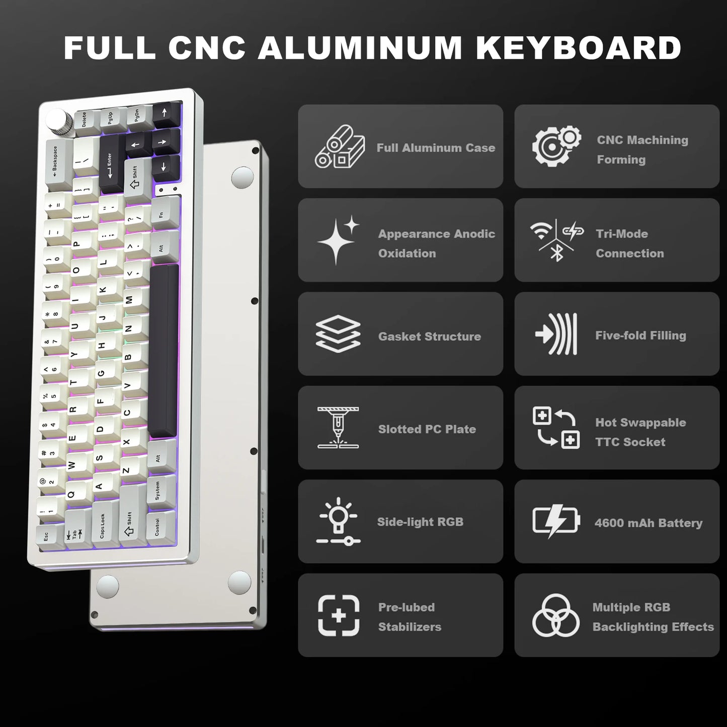 YUNZII AL66 - MECHANICAL GAMING KEYBOARD